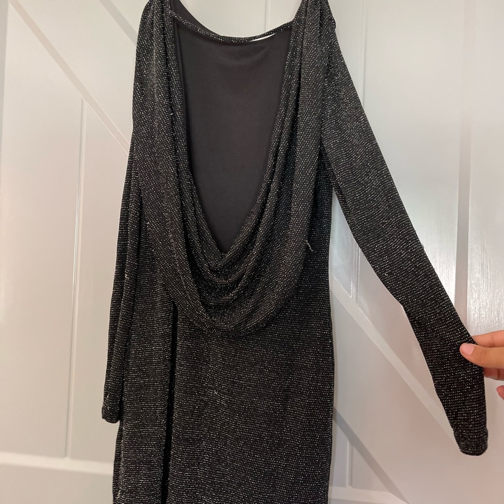 Back less dress, used twice